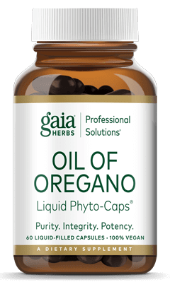 Oil of Oregano 60 Capsules Gaia Herbs Supplement - Conners Clinic