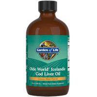 Thumbnail for Olde World Icelandic Cod Liver Oil 8 oz * Garden of Life Supplement - Conners Clinic