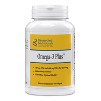 Thumbnail for Omega-3 Plus - 60 Softgels Researched Nutritionals Supplement - Conners Clinic