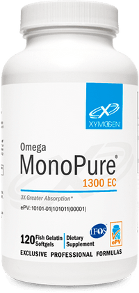 Thumbnail for Omega MonoPure® 1300 EC 120 Softgels Xymogen Supplement - Conners Clinic