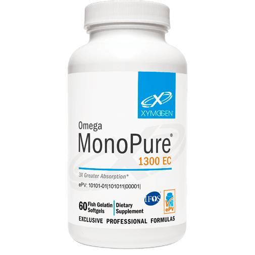 Omega MonoPure® 1300 EC 60 Softgels Xymogen Supplement - Conners Clinic