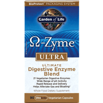 Omega-Zyme ULTRA 90 caps * Garden of Life Supplement - Conners Clinic