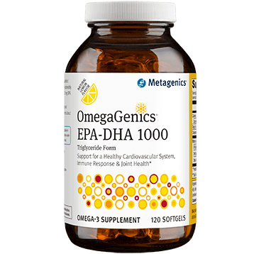 OmegaGenics EPA-DHA 1000 120 softgels * Metagenics Supplement - Conners Clinic