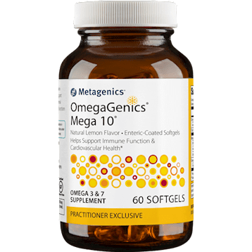 OmegaGenics Mega 10 60 gels * Metagenics Supplement - Conners Clinic