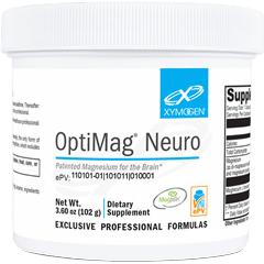 OptiMag® Neuro Unflavored 60 Servings Xymogen Supplement - Conners Clinic