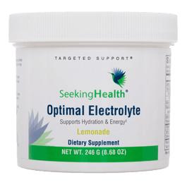 Optimal Electrolyte Lemonade 30 Servings Seeking Health Supplement - Conners Clinic