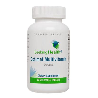 Optimal Multivitamin Chewable 60 Tablets Seeking Health Supplement - Conners Clinic