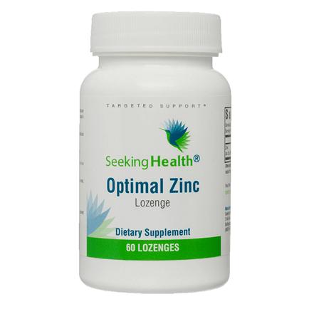 Optimal Zinc Lozenge 60 Lozenges Seeking Health Supplement - Conners Clinic