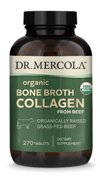 Thumbnail for Organic Collagen from Grass Fed Beef Bone Broth - 270 Tablets Dr. Mercola Supplement - Conners Clinic