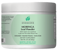 Organic Moringa Leaf Powder 44 Servings Energenx Supplement - Conners Clinic