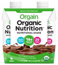 Thumbnail for Organic Nutrition Shake Creamy Chocolate Fudge 4 Pack Orgain Supplement - Conners Clinic