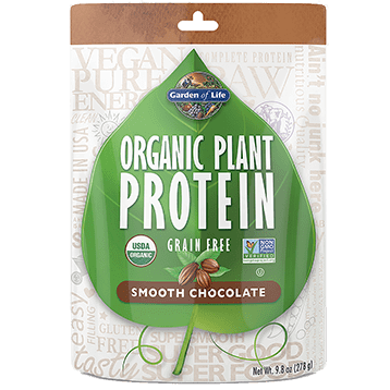 Organic Plant Protein Chocolate 9.7 oz * Garden of Life Supplement - Conners Clinic
