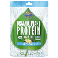 Thumbnail for Organic Plant Protein Vanilla 10 servings Garden of Life Supplement - Conners Clinic