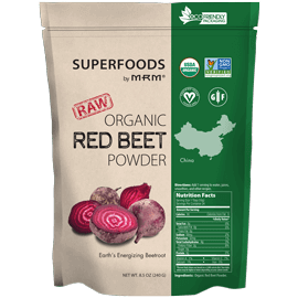 Organic Red Beet Powder 24 Servings MRM Supplement - Conners Clinic