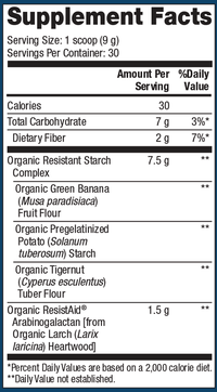 Thumbnail for Organic Resistant Starch Complex - 9.52 oz Dr. Mercola Supplement - Conners Clinic