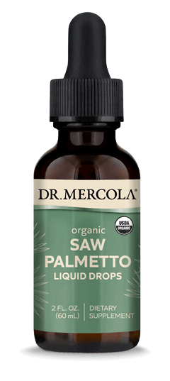 Organic Saw Palmetto - 2 fl oz Dr. Mercola Supplement - Conners Clinic