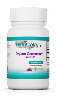 Organo-Germanium Ge-132 50 Capsules NutriCology Supplement - Conners Clinic