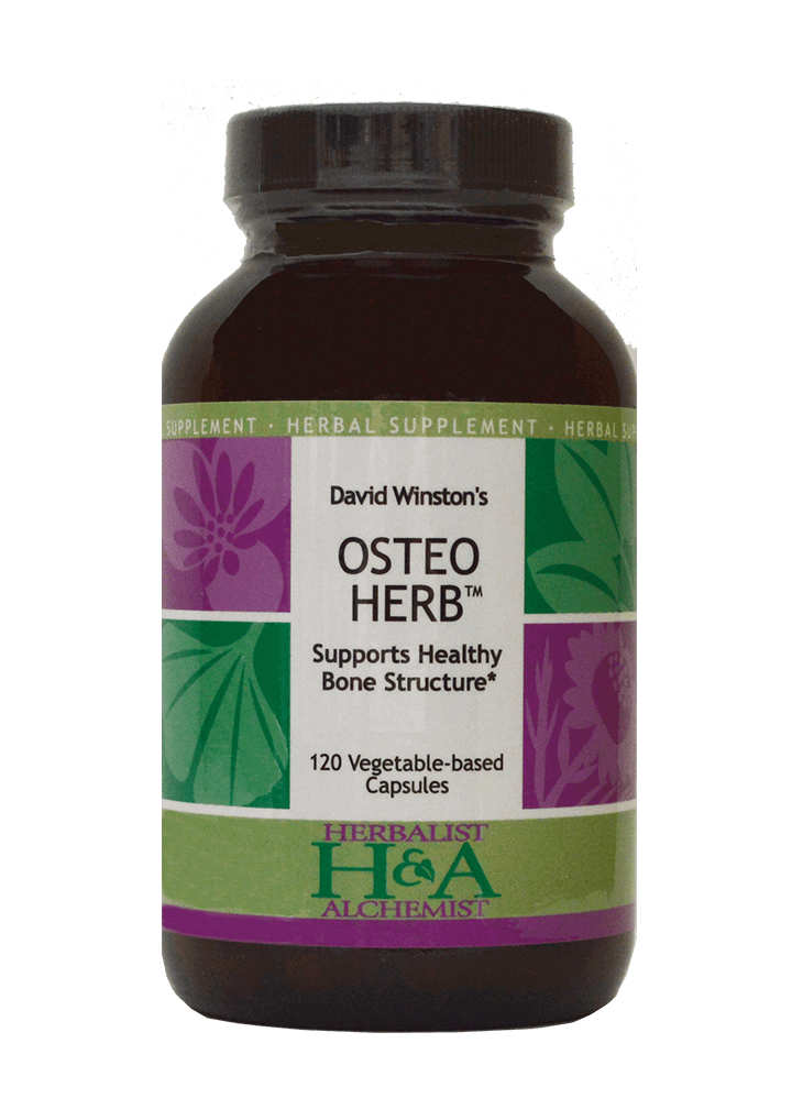 Osteoherb 120 Capsules Herbalist & Alchemist Supplement - Conners Clinic