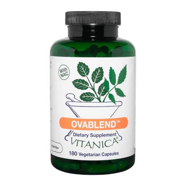 OvaBlend 180 Capsules Vitanica Supplement - Conners Clinic