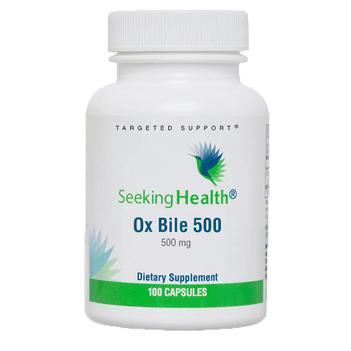 Ox Bile 500mg 100 Capsules Seeking Health Supplement - Conners Clinic