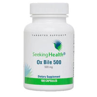 Thumbnail for Ox Bile 500mg 100 Capsules Seeking Health Supplement - Conners Clinic