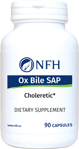 Ox Bile SAP 90 Capsules NFH Supplement - Conners Clinic