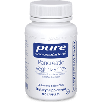 Pancreatic VegEnzymes 180 vcaps * Pure Encapsulations Supplement - Conners Clinic