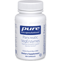 Thumbnail for Pancreatic VegEnzymes 180 vcaps * Pure Encapsulations Supplement - Conners Clinic