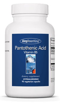 Thumbnail for Pantothenic Acid 90 Capsules Allergy Research Group - Conners Clinic