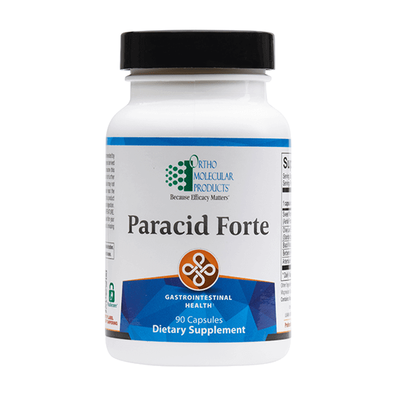 Paracid Forte - 90 Capsules - PL Ortho-Molecular Supplement - Conners Clinic