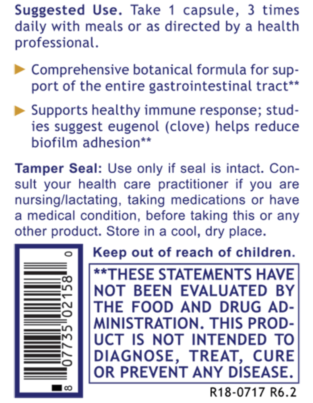 Paratosin- 60 caps Premier Research Labs Supplement - Conners Clinic