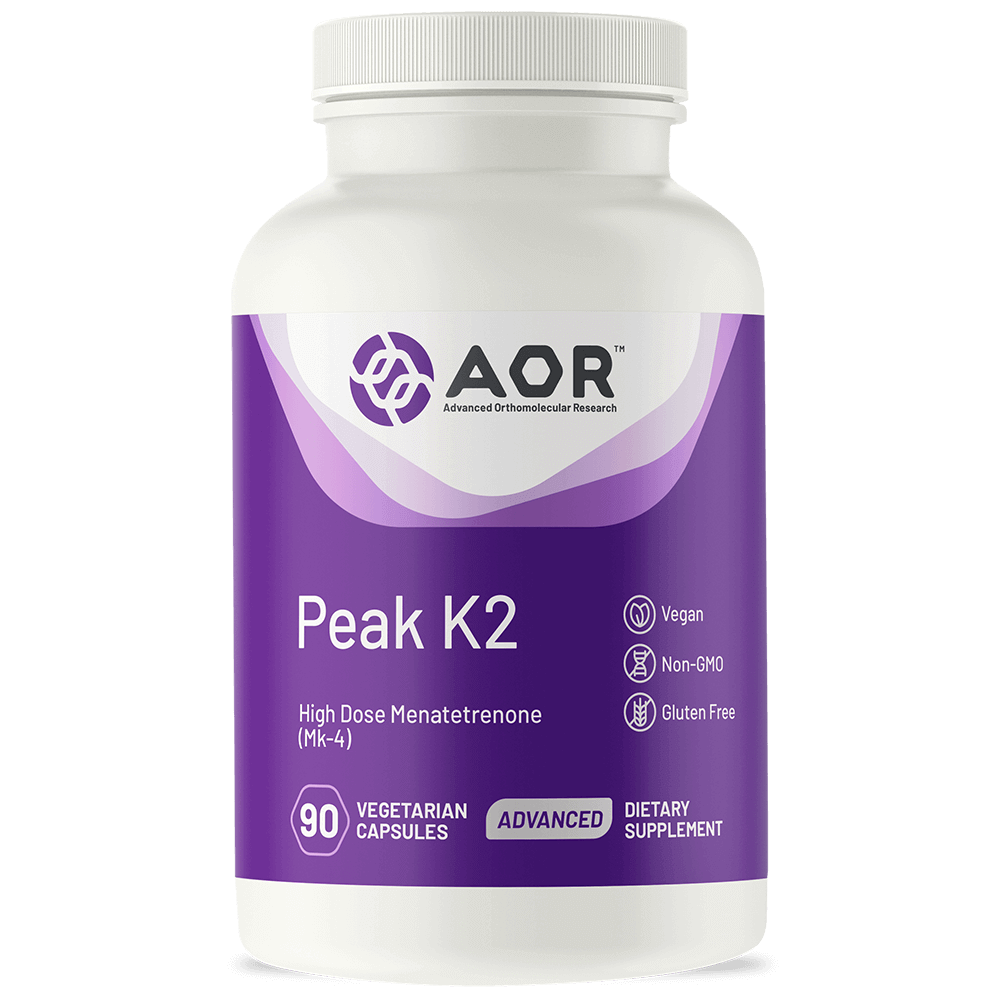 Peak K2 90 Capsules AOR Supplement - Conners Clinic