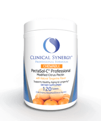 Thumbnail for PectaSol-C Professional Chewable Tangerine Flavor 120 Tablets Clinical Synergy Supplement - Conners Clinic