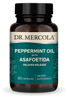Peppermint Oil with Asafoetida - 30 Capsules Dr. Mercola Supplement - Conners Clinic