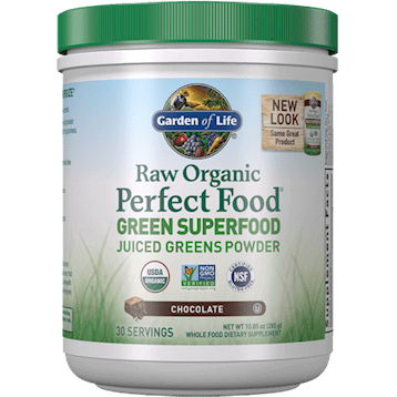 Perfect Food RAW - Chocolate 30 servings * Garden of Life Supplement - Conners Clinic