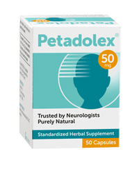Thumbnail for Petadolex 50 mg 50 Softgels Linpharma Supplement - Conners Clinic