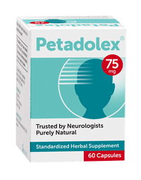 Thumbnail for Petadolex 75 mg 60 Softgels Linpharma Supplement - Conners Clinic