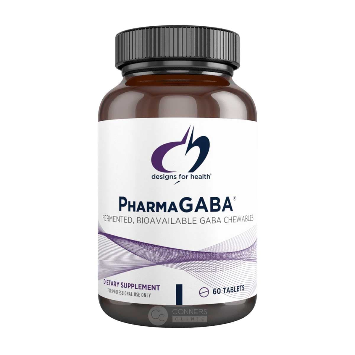 PharmaGABA - 60 chewables Designs for Health Supplement - Conners Clinic