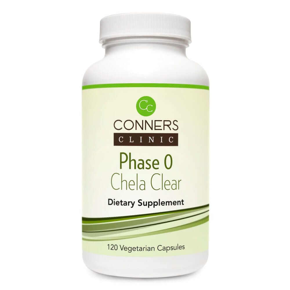 Phase 0 - Chela Clear - 120 Caps Conners Clinic Supplement - Conners Clinic