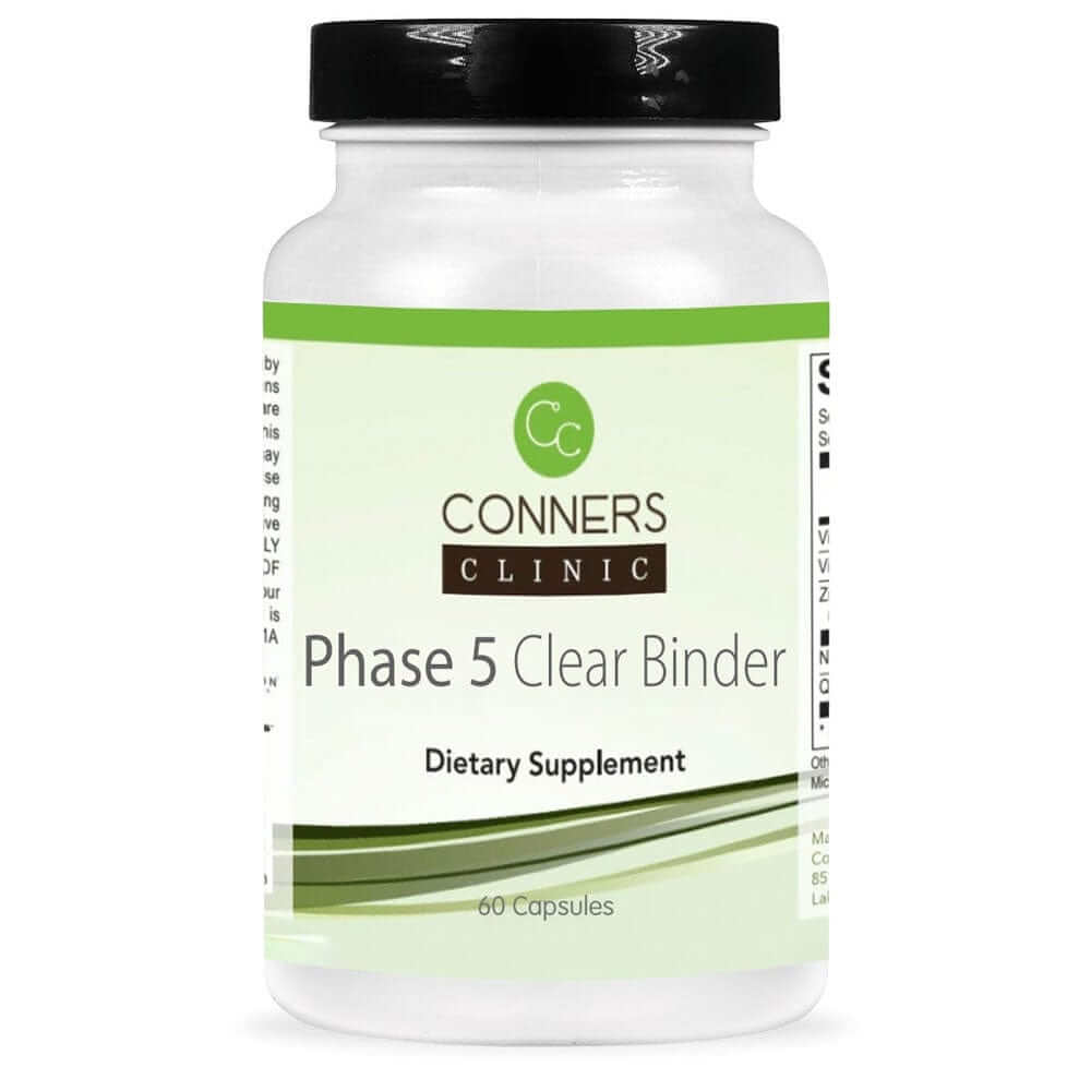 Phase 5 Clear Binder - 60 capsules Conners Clinic Supplement - Conners Clinic