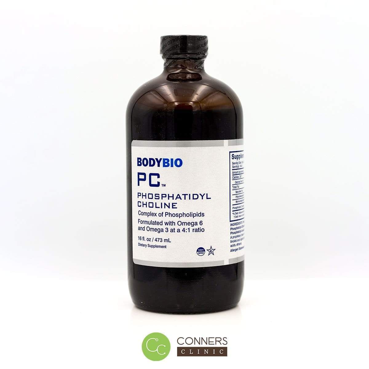 Phosphatidylcholine - BodyBio PC - LIQUID Body Bio Supplement - Conners Clinic