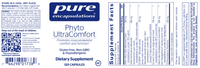 Thumbnail for Phyto UltraComfort 120 vcaps * Pure Encapsulations Supplement - Conners Clinic