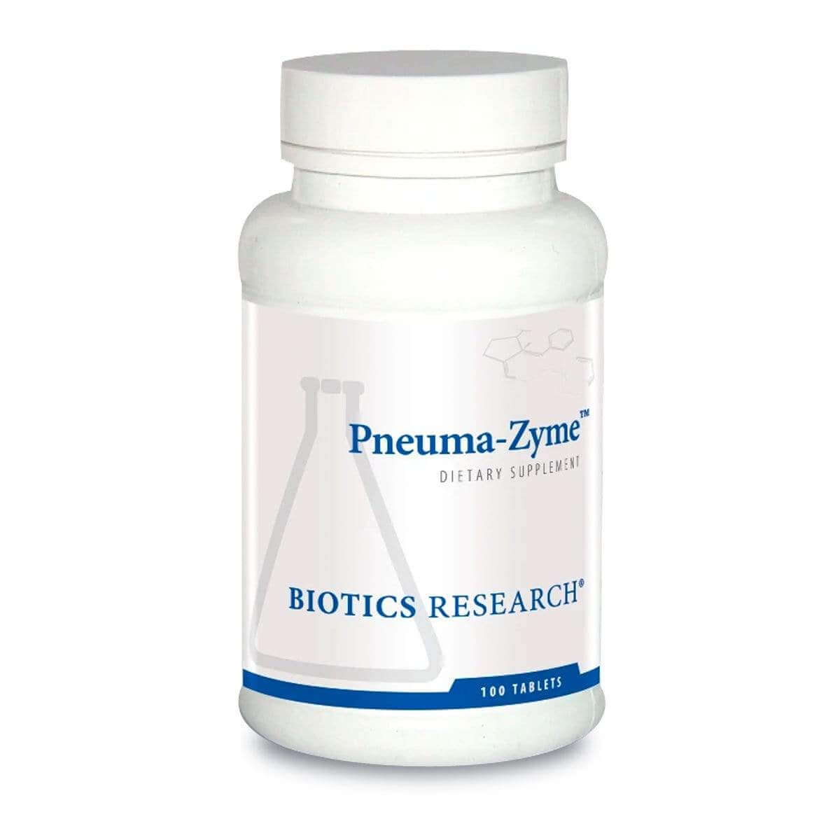 Pneuma-Zyme - 100 tablets Biotics Research Supplement - Conners Clinic