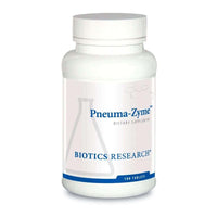 Thumbnail for Pneuma-Zyme - 100 tablets Biotics Research Supplement - Conners Clinic