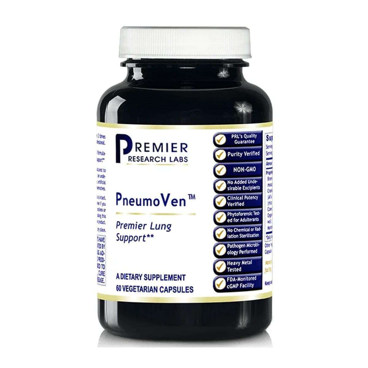 PneumoVen (Lung Complex) - 60 Capsules Premier Research Labs Supplement - Conners Clinic