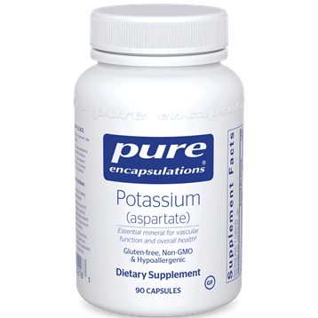 Potassium (aspartate) 90 vcaps * Pure Encapsulations Supplement - Conners Clinic