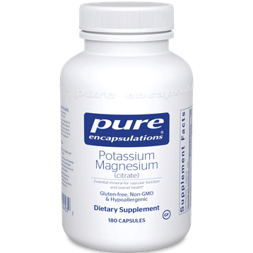 Potassium Magnesium (citrate) 180 vcaps * Pure Encapsulations Cancer Support - Conners Clinic