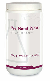 Thumbnail for PRE-NATAL PACKS (60 PACKS) Biotics Research Supplement - Conners Clinic