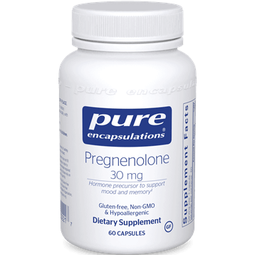 Pregnenolone 30 mg 60 vcaps * Pure Encapsulations Supplement - Conners Clinic