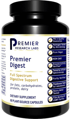 Premier Digest 60 Capsules Premier Research Labs Supplement - Conners Clinic